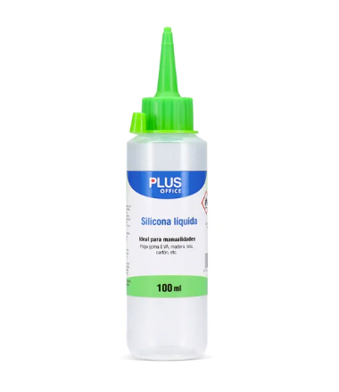 Silicona líquida base agua Plus Office 100 ml