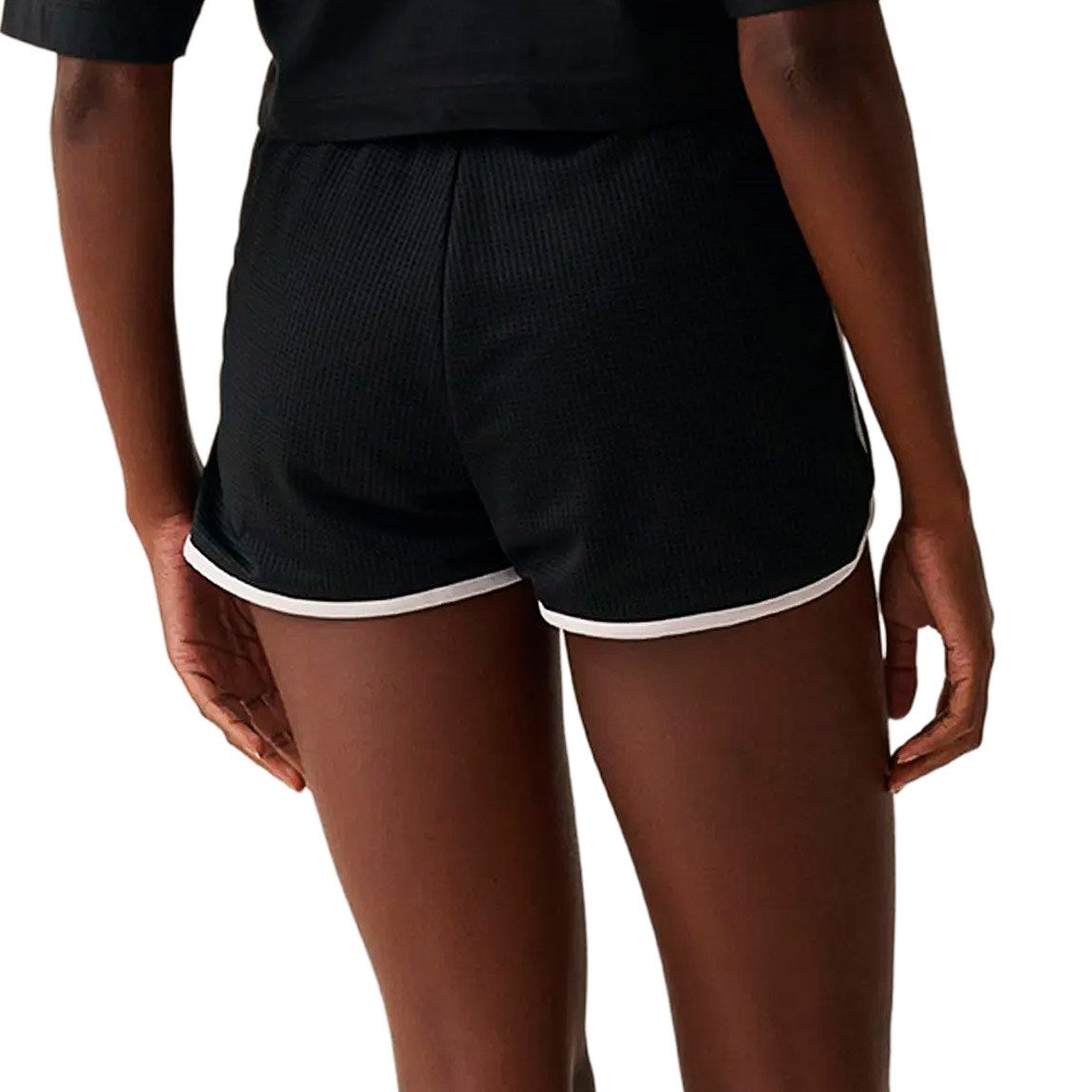Fila Shorts International Mujer - Negro/Blanco