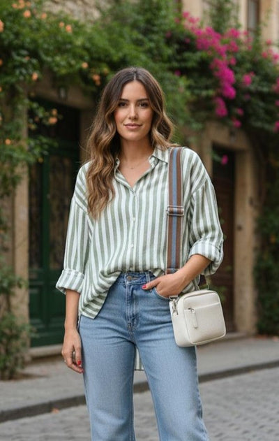 Camisa Merlina Verde