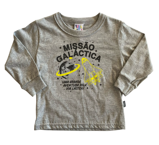 Remera Bebe Manga Larga
