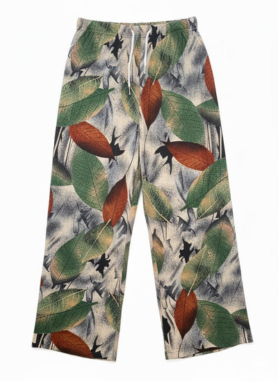 Pantalon Palazo Estampado Seda Fria