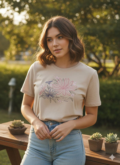 Remera Flores Marialicia