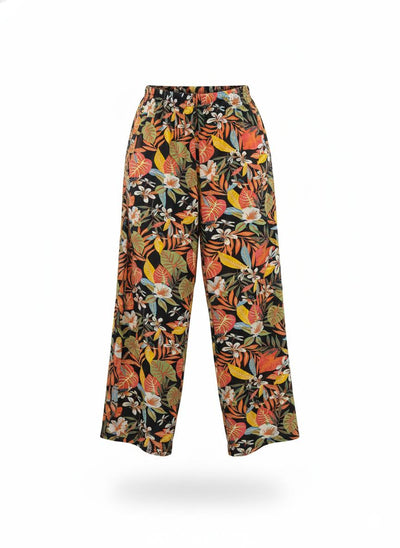Pantalon Palazo Estampado Seda Fria