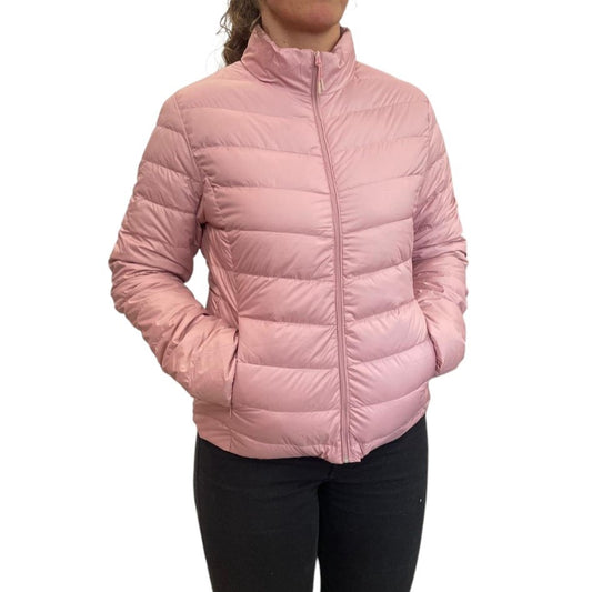 Campera Abrigo Rosada
