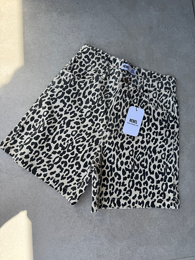 SHORT PRINT LEOPARDO