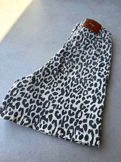 SHORT PRINT LEOPARDO