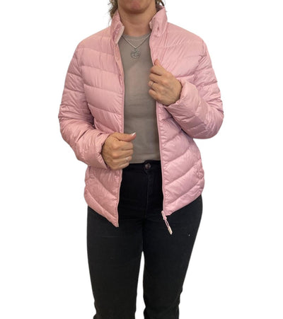 Campera Abrigo Rosada