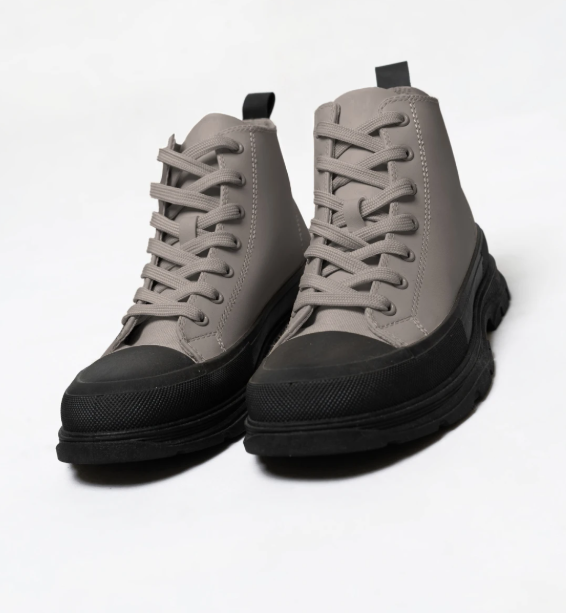 Borcegos Canvas - Gris
