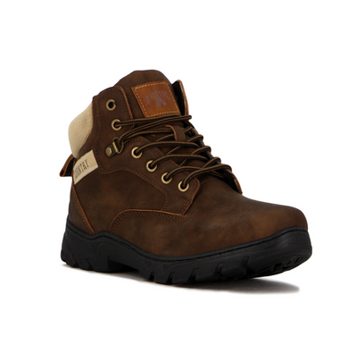 Country Bota De Dama Acordonada - Marrón