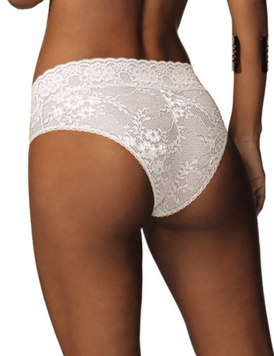Bombacha Encaje De Millus - Blanco