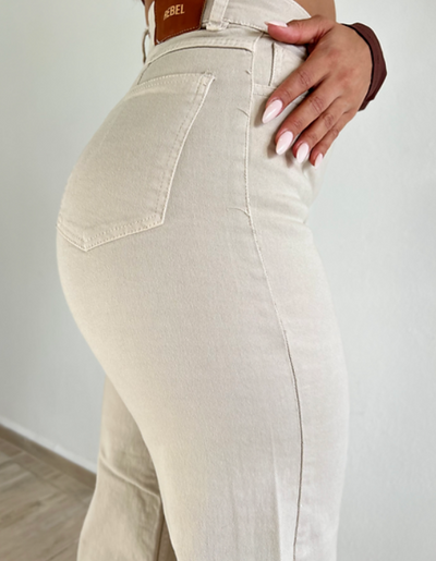 Wide Leg Clásico/ beige