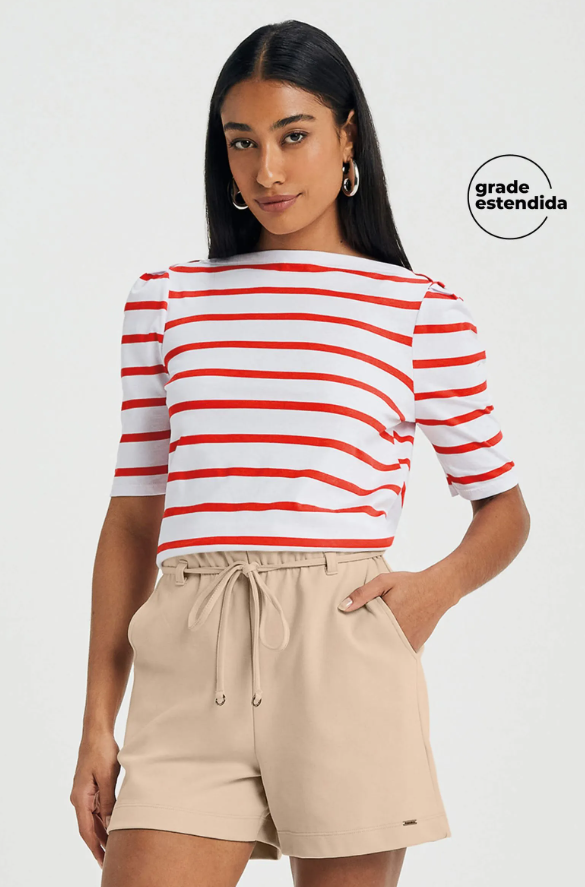 Short Femenino Con Bolsillos