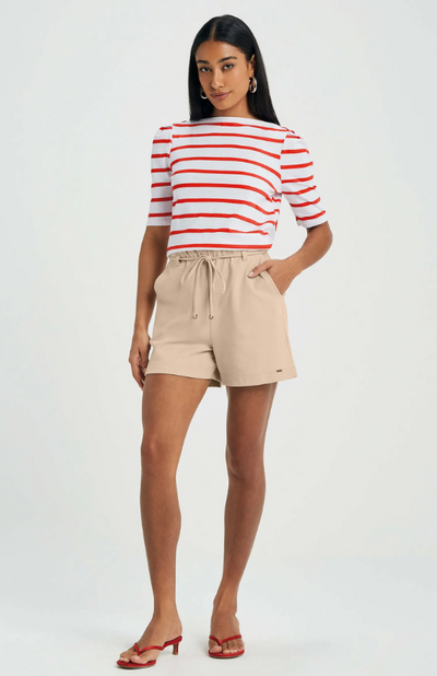 Short Femenino Con Bolsillos
