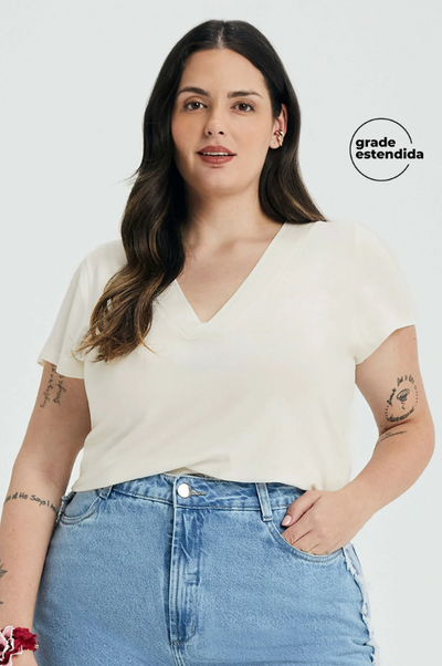 Blusa Femenina Cuello en V
