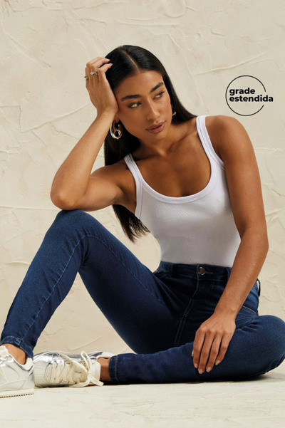 Jean Skinny Marialicia Azul