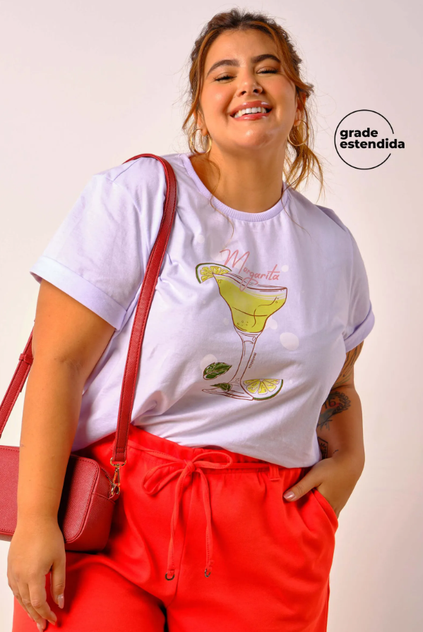 Remera Drinks Blanca