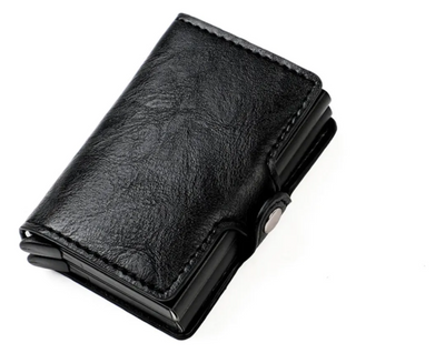 Porta Tarjetas Doble Preto