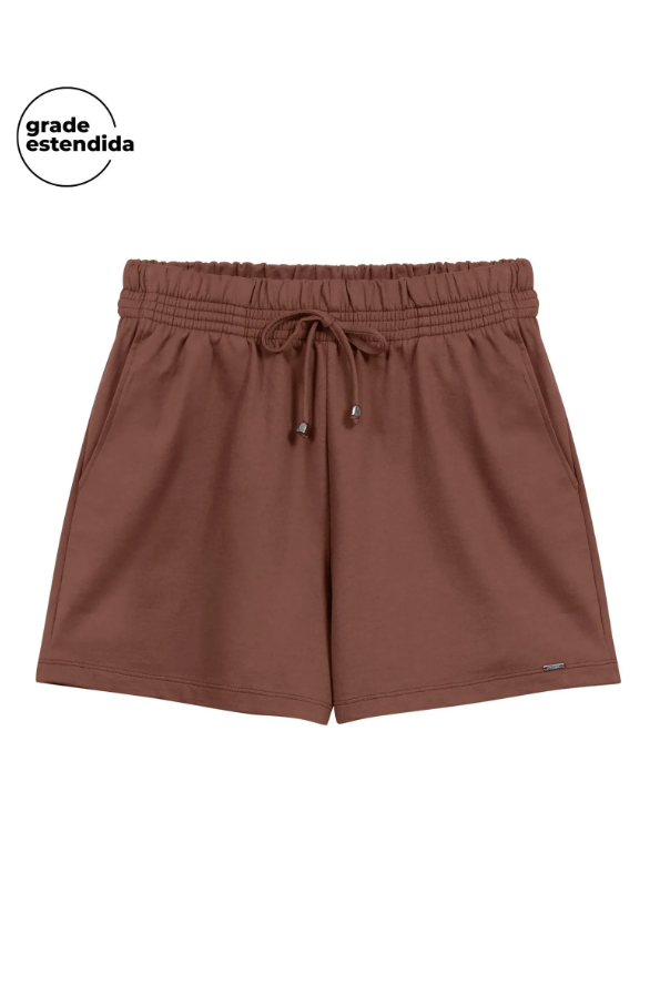 Short Deportivo Marron Marialicia
