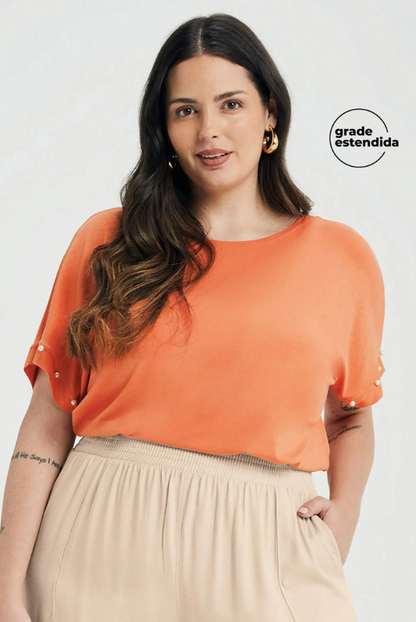 Blusa Con Perlas Marialicia