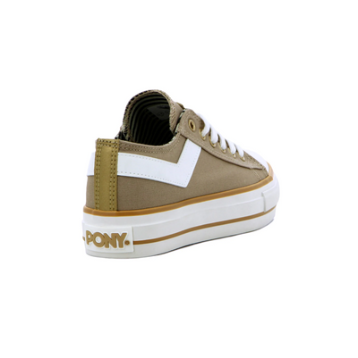 Pony Calzado Plataforma Casual Classic Women - Beige