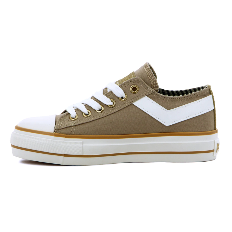 Pony Calzado Plataforma Casual Classic Women - Beige
