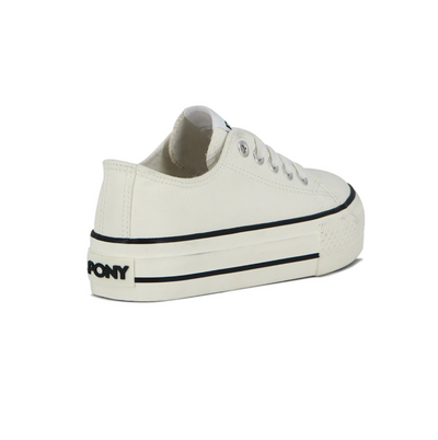 Pony Calzado C/plataforma Fifth Ave Women - White - Blanco