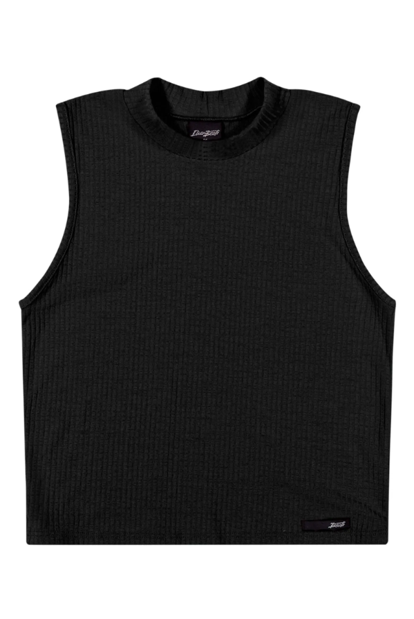 Musculosa Cropped Preto