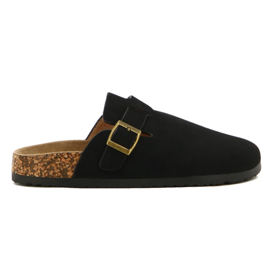 Darkness Zueco Casual Dama Suela Baja / Negro