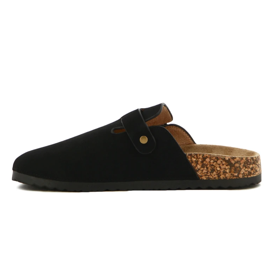 Darkness Zueco Casual Dama Suela Baja / Negro