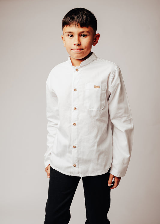 Camisa Blanca de Vestir