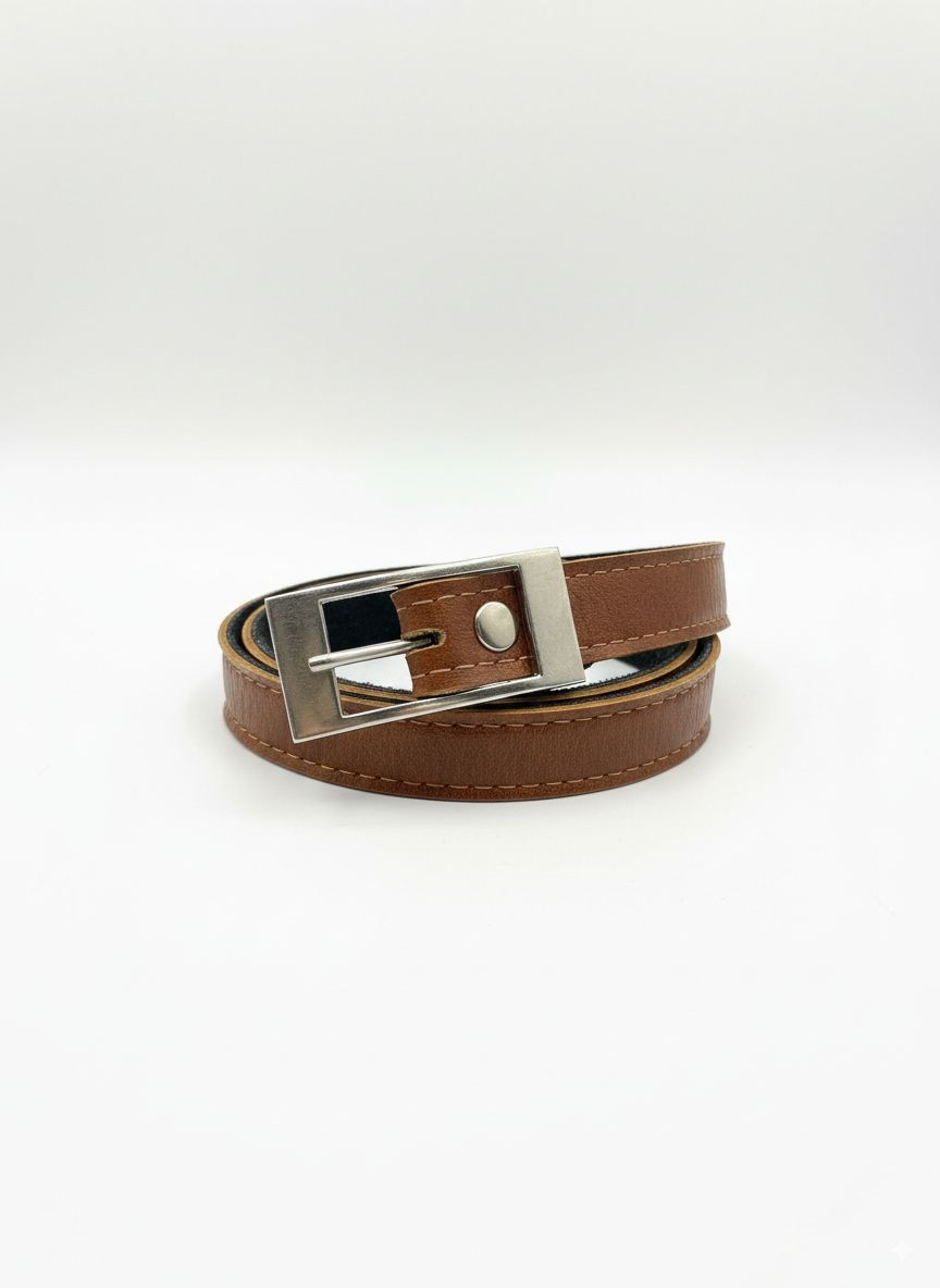 Cinto Cuero Fino Marron