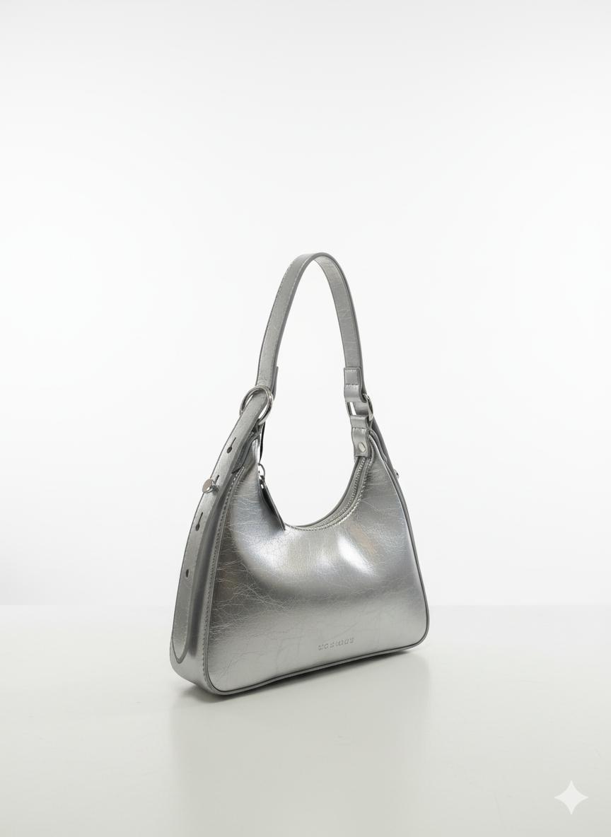 Cartera Iliana Plata