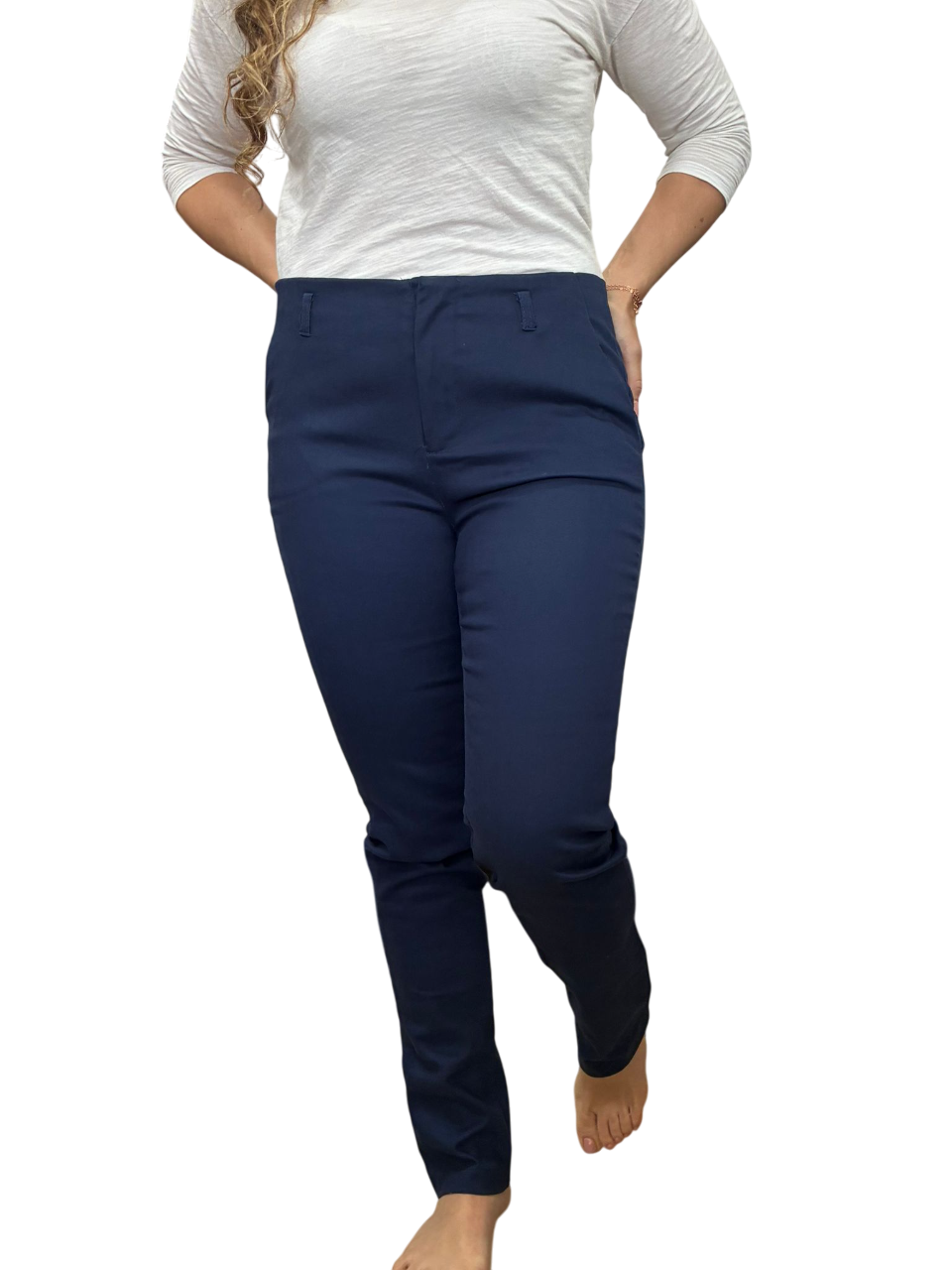 Pantalon Chino Azul