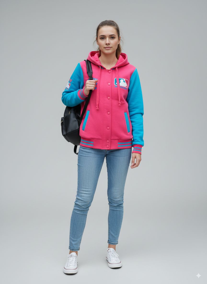 Campera Deportiva Combinada
