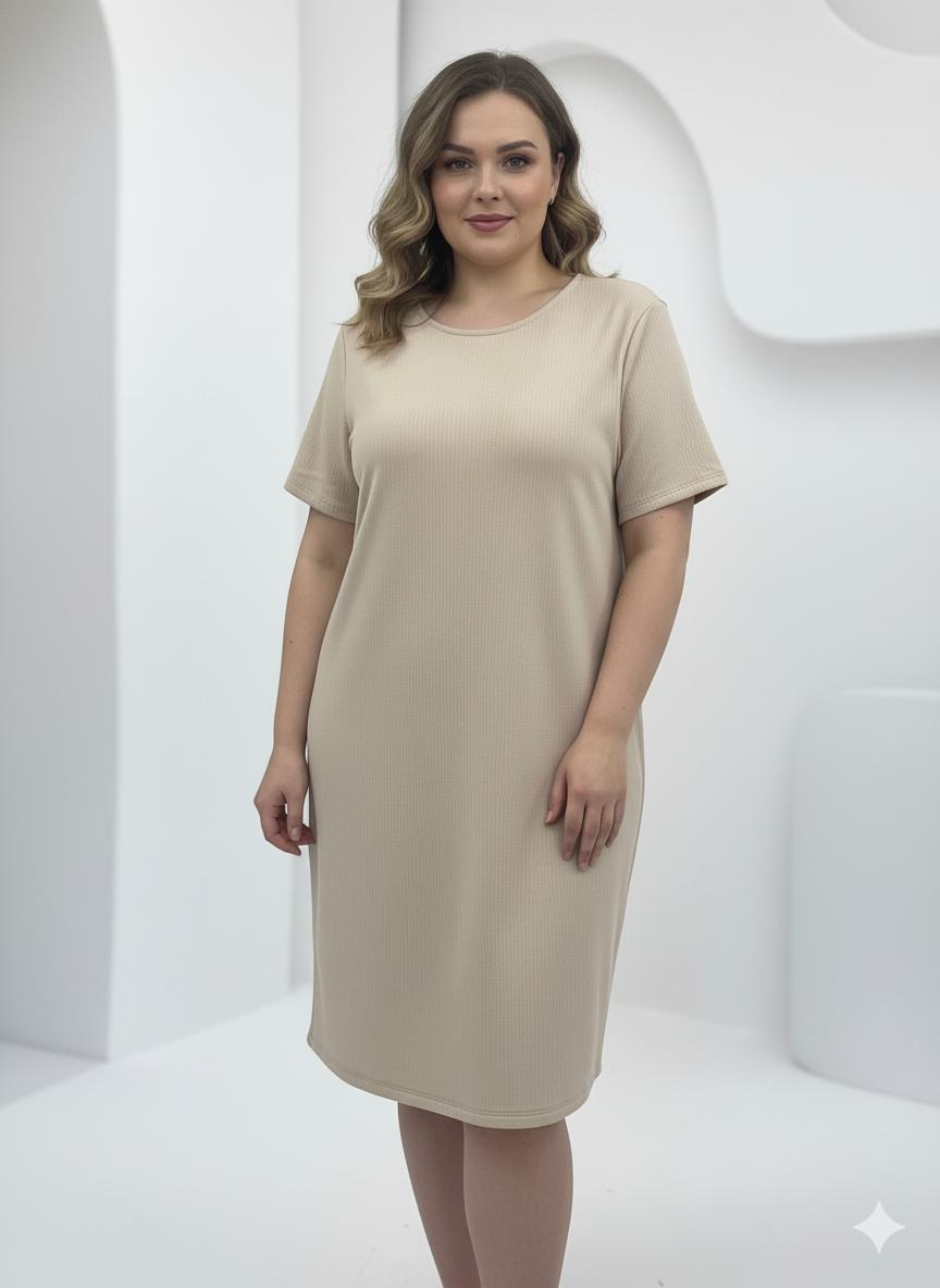 Vestido Femenino Marialicia - Beige
