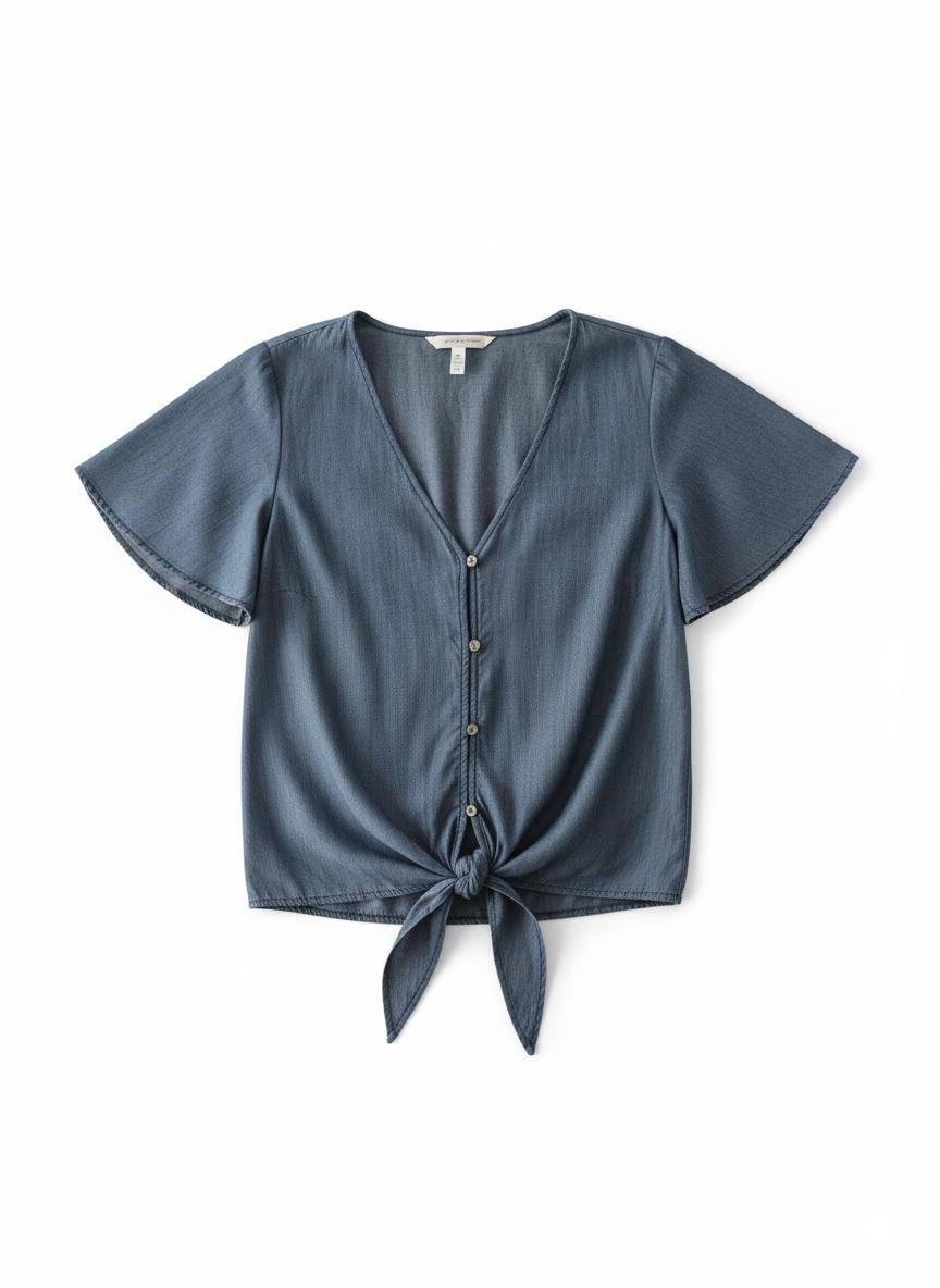 Blusa Jenera Con Nudo