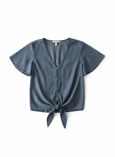 Blusa Jenera Con Nudo