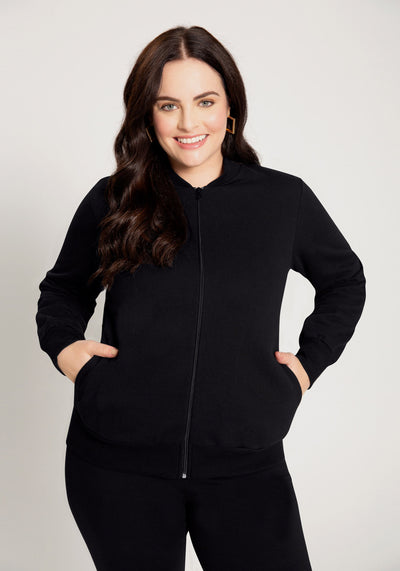 Campera Lunender Sin Capucha - Preto