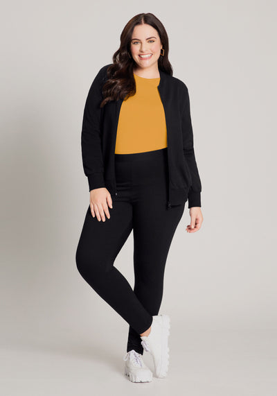Campera Lunender Sin Capucha - Preto
