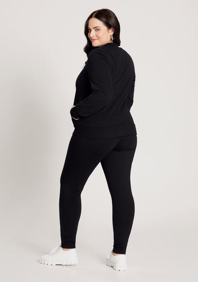 Campera Lunender Sin Capucha - Preto