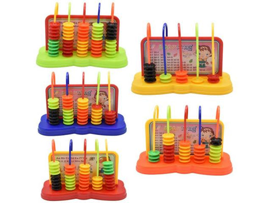 Ábaco con Tablas de Multiplicar y Abecedario