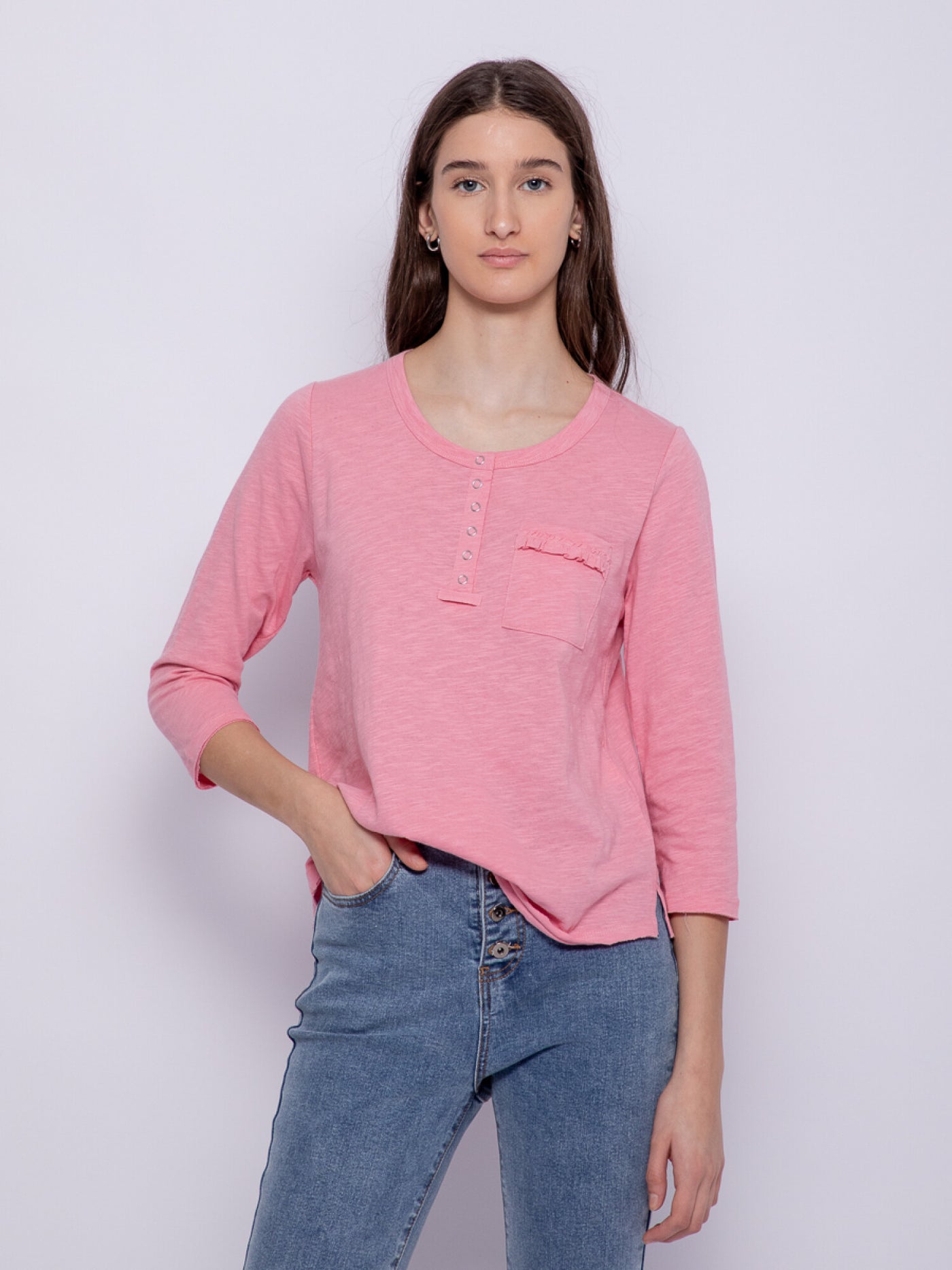 Remera Caldas - Rosa