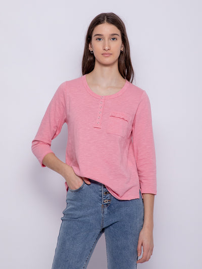 Remera Caldas - Rosa