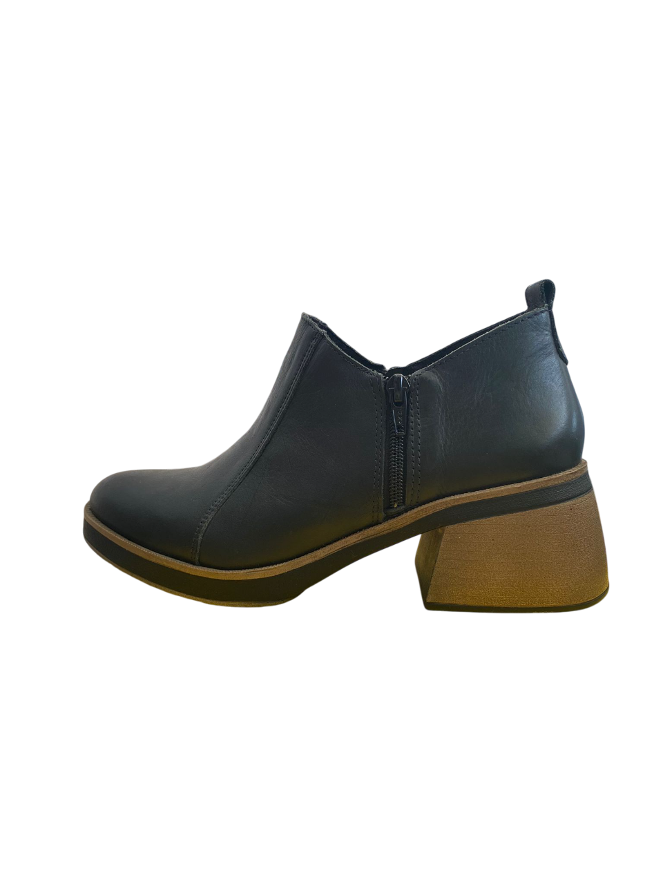 Zapato Taco Con Cierre