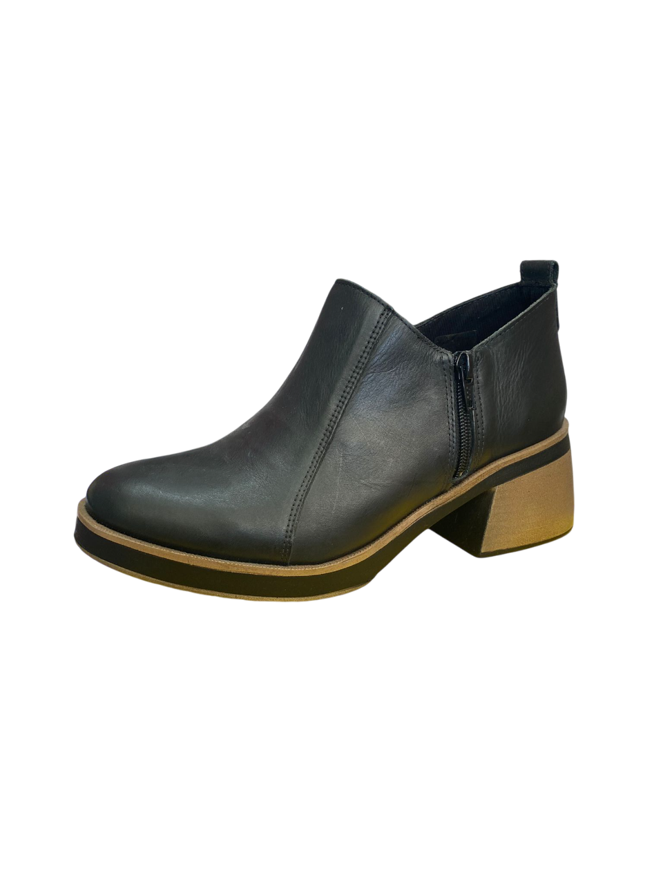 Zapato Taco Con Cierre